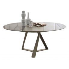 Millennium Round Extendable Marble Table