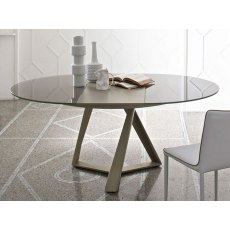 Millennium Round Extendable Marble Table