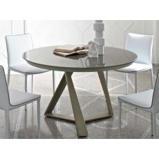 Millennium Round Extendable Marble Table