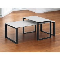 Oblo Coffee Table White Ceramic Oblo Coffee Table White Ceramic