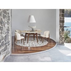 Abrey Dining Chair With Arms Made To Order By Calligaris