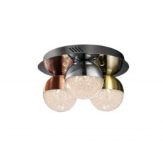 Globe Flush Ceiling Light Dimmable