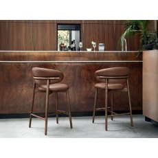 Oleandro barstools With Wooden Frame Oleandro barstools With Wooden Frame