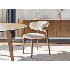 Oleandro Dining Chair with wooden legs Oleandro Dining Chair with wooden legs