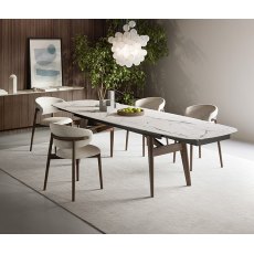 Abrey Extendible Ellipical Top By Calligaris