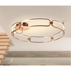 Tucker Large Flush Ceiling Light