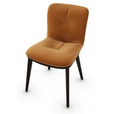Annie Extra Soft Padding Wooden Leg Chair