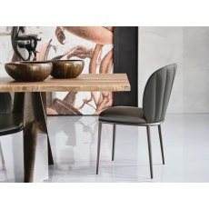 Chrishell Chair With Metal Legs By Cattelan Italia