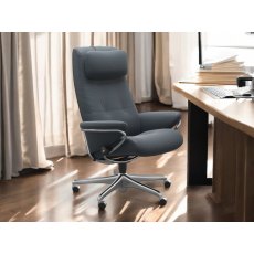 Stressless Berlin Home Office Chair With A High Back Stressless Berlin Home Office Chair With A High Back
