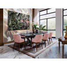 Tropical Flamingos Wall Art