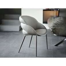 Camilla Chair With Metal Legs By Cattelan Italia