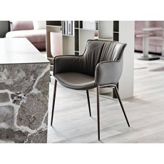 Rhonda Chair With Metal Legs By Cattelan Italia Rhonda Chair With Metal Legs By Cattelan Italia