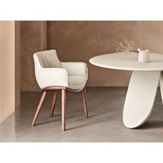 Rhonda Chair With Wooden Legs By Cattelan Italia Rhonda Chair With Wooden Legs By Cattelan Italia