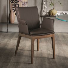 Tosca Low Back Chair By Cattelan Italia