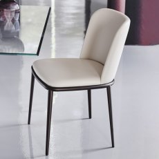 Magda Chair With Metal Legs By Cattelan Italia