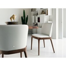 Magda Chair With Wooden Legs By Cattelan Italia Magda Chair With Wooden Legs By Cattelan Italia