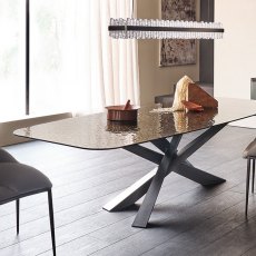 Lancer Moonglass Table By Cattelan Italia