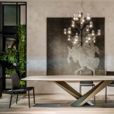 Stratos Keramik Table By Cattelan Italia