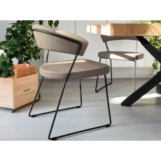 Connubia New York Faux Leather Chair