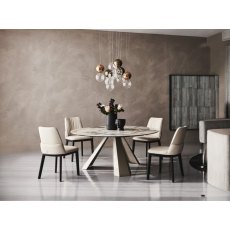 Eliot Keramik Round Table By Cattelan Italia