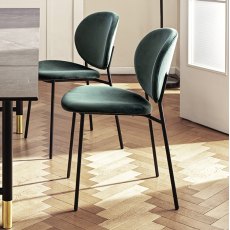 Ines Chair With A Metal Frame By Calligaris