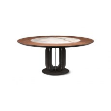 Soho Ker-Wood Round Table By Cattelan Italia