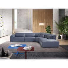 Alessa Corner Sofa leather