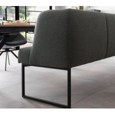 Opal With Square Tube Legs Bench By Venjakob