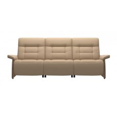 Stressless Mary 3 Seater Sofa With Wooden Arm and Recliners