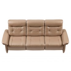 Stressless Mary 3 Seater Sofa With Wooden Arm