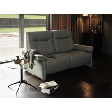 Stressless Mary 2 Seater Sofa With An Upholstered Armrest