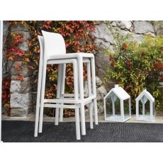 Bayo Large Outdoor Barstool By Connubia Bayo Large Outdoor Barstool By Connubia