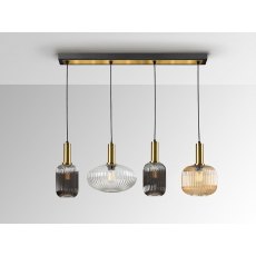 Nyla 4 Lights In A Line Pendent Nyla 4 Lights In A Line Pendent