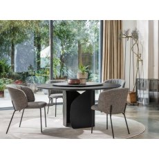 Twins Round Table CS4153-FD 140 By Calligaris