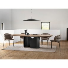 Twins Non Extending Rectangular Table in Wood CS4153-FS 200 By Calligaris