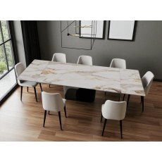 Twins Large Extending Ceramic Table CS4153-R 200 By Calligaris