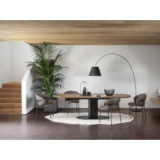 Cameo Fixed Wooden Top Shaped Table By Calligaris Cameo Fixed Wooden Top Shaped Table By Calligaris