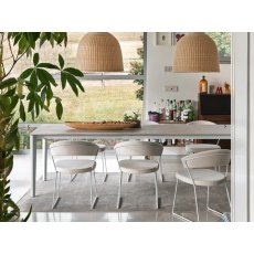 Pentagon 130cm Extending Table By Connubia