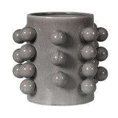 Grey Bobble Vase Grey Bobble Vase