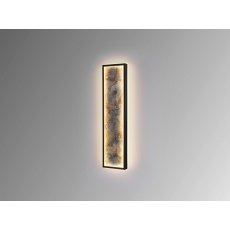 Amber Rectangular Wall Light