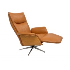 Juno Electric Recliner Quick Ship Cognac Juno Electric Recliner Quick Ship Cognac