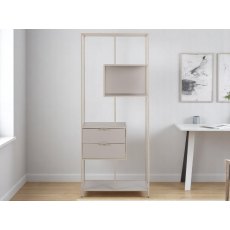 York Grey Bookcase with drawers York Grey Bookcase with drawers