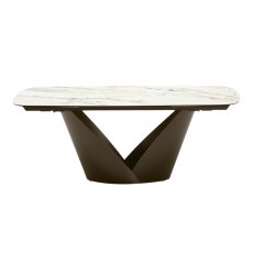 Calla CS4159-S 165 Extending Dining Table 165cm x 100cm Calla CS4159-S 165 Extending Dining Table 165cm x 100cm