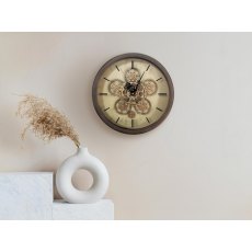 36cm Copper Gears Wall Clock 36cm Copper Gears Wall Clock