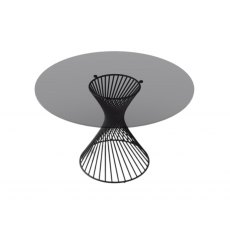 Calligaris Vortex Glass Top Table Calligaris Vortex Glass Top Table