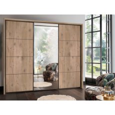 Miami Plus Sliding Wardrobe With Mirrored Doors Miami Plus Sliding Wardrobe With Mirrored Doors