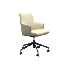 Stressless Laurel Home Office Low Back With Arms Chair