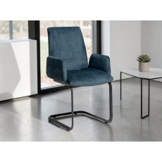 Dennis Soft Cushion Dining Chair With Arms By Venjakob