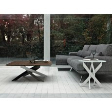 Artistico Coffee Table Wood Top By Bontempi Artistico Coffee Table Wood Top By Bontempi