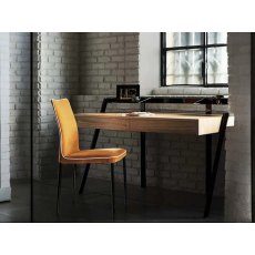 Nata High Back Metal Frame Chair By Bontempi